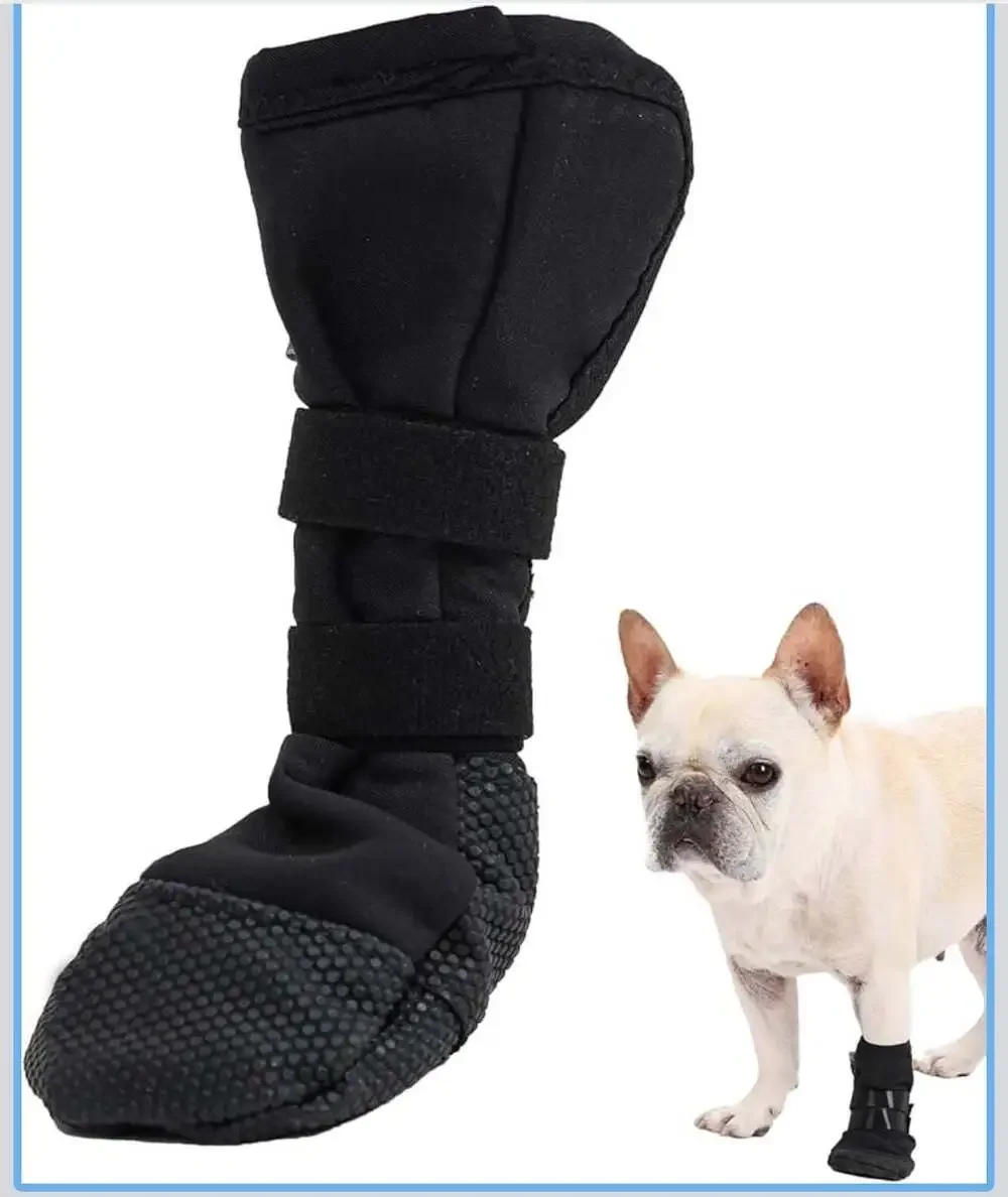 Ubxvamm Dog Paw Wound Recovery Boot - Breathable Anti-Lick Protector for Injured